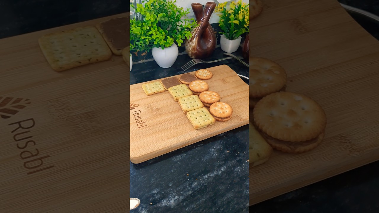 “Sweet and salty combo for healthy snacking chocolate coated biscuit”! #viral #shorts "Sweet and salty combo for healthy snacking chocolate coated biscuit"! #viral #shorts