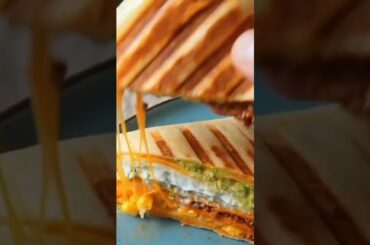 Tortilla sandwich recipe short video by healthy bites official#yummy #recipe #food #cooking #tasty