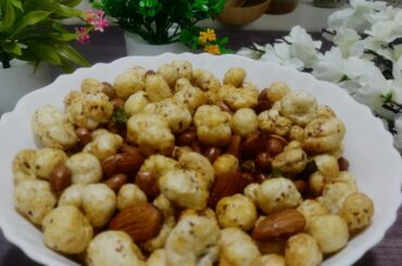 Healthy masala makhana|Phool makhana snacks|Makhana recipes|diabetic snacks recipe