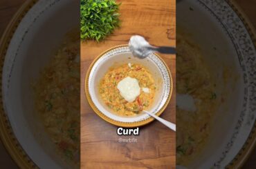 Easy healthy no bread sandwich with 47gms protein #shorts