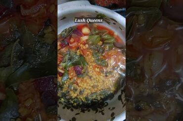 Soup | Munagaku soup | Healthy Dinner recipe | Lush Queens | Mullangi recipes