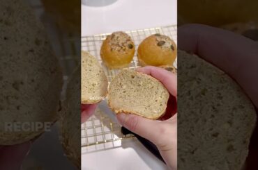 Healthy Lentil Bread Rolls #glutenfreebread #noyeast #gutfriendly #healthybread #breadrecipe