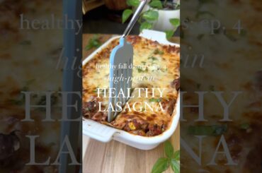 Best Easy Healthy Lasagna #lasagna #healthyrecipes #dinneridea