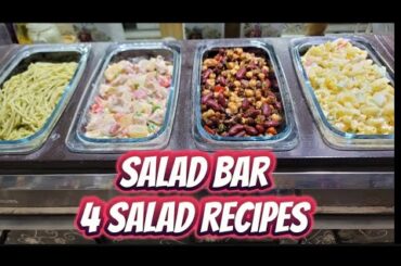 salad bar recipes | healthy salads | restaurant style salads
