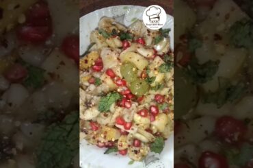 Fruit Chaat | Fruit Salad #fruitsalad #fruitchaat #fruits #youtubeshorts #foryou #yt #yummy #healthy