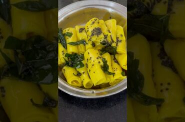 Gujarati Khandvi recipe #breakfast #gujarati #healthy #trending #recipe #video #shorts #cooking #yt