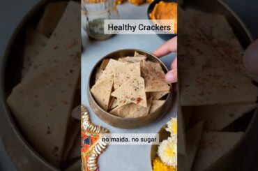Healthy Crackers #healthy #recipe #healthylifestyle