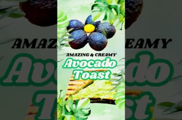 Millenials Avocado Toast | Avocado toast || Healthy Recipe || Telugu Vlogs #shorts #trending