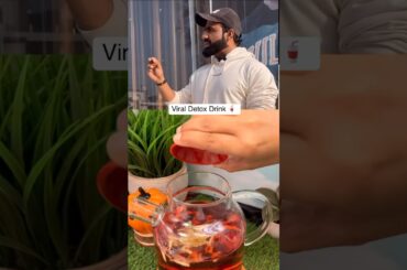 Quick Detox Drink for Weight Loss & Cleansing | Easy 1-Minute Recipe #shorts