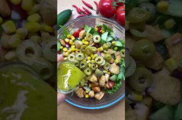 Fresh & Healthy Salad Recipe #short