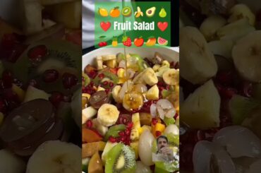 Healthy Fruit Salad #short