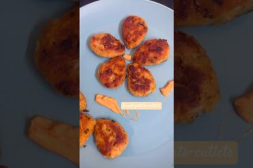 Trending recipe of healthy sweet potato cutlets . #sweetpotato #snack #recipe  #shortscooking