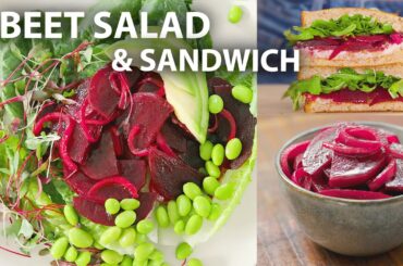 Healthy BEETROOT Salad Recipe | Easy Vegetarian and Vegan Recipes | Salad Recipes