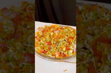 High Protein Sprouts Salad | Healthy Breakfast Recipe |Diabetic & Weight loss Salad#shorts #sprouts