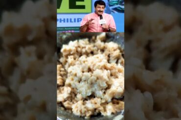 Manoj Tiwari's Favourite Chooda Dahi Recipe ll #food #healthy #breakfast #shorts