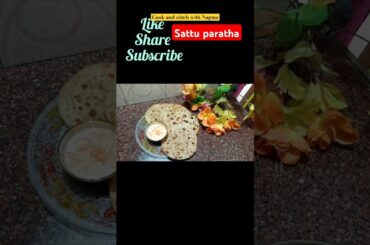 Sattu paratha recipe#ytshorts #cook #paratha