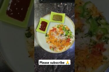 Suji ka vegetable Uttapam recipe | #Lunch recipe | healthy breakfast #shorts #uttapam #food