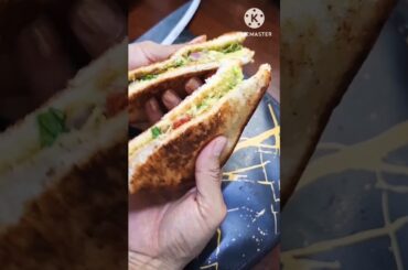 Avocado Sandwich/Healthy Breakfast /Avocado Toast Sandwich/Weightloss Recipes #shorts #papas channel