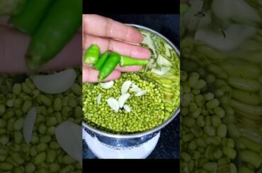 High protein breakfast recipe | healthy breakfast recipe | moong dal nashta #shorts #krishnakirasoi