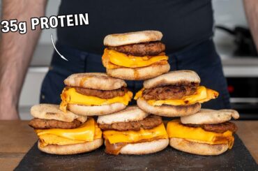 I Made High Protein Egg Mcmuffins To Store In The Freezer