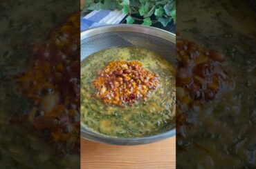 Mudda bhaji recipe | Maharashtrian spinach dal recipe video #muddabhaji #spinach