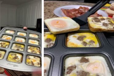 Quick & Easy Breakfast Ideas | Healthy Breakfast Ideas | Egg Bites in the Brownie Pan