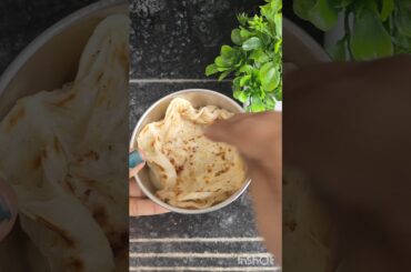 Today's lunch box : #barotta with salna #ytshorts #trendingshorts #viralvideo