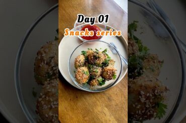 Day 01 Snacks Series - Poha Soji Bites #snacks #snacksrecipe #healthy #food #kids #kidslearning