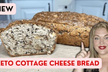 Cottage Cheese Bread Loaf! Low Carb high protein bread, Healthy! Gluten Free!