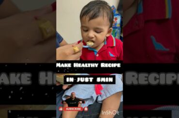 Baby food for 6-12 Month baby | Healthy recipes for Weight gain & Brain development #babyfood#shorts