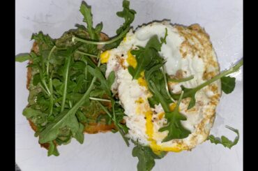 Egg Pesto Arugula Sandwich Healthy Recipe