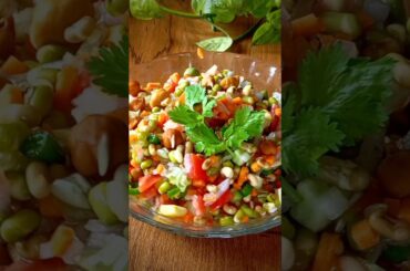 Healthy sprouts salad | weight loss recipe | dosa recipe | #sprouts #salad  #youtubeshorts #shorts