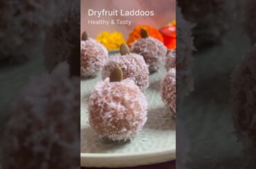 Dryfruit Laddoo | Mix Dryfruit Laddoo | Healthy Snacks | Diwali Special | Easy Laddoo Recipe #shorts