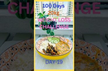 Day19-100 days of weight loss challenge #shorts #youtubeshort #shortsfeed #ytshorts #viral #explore