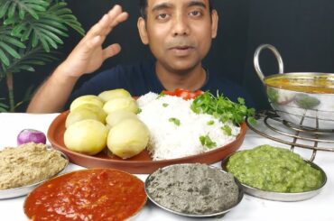 HEALTHY DISH RECIPE WITH MUKBANG ASMR FOOD EATING SHOW