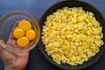 Eggs with Potatoes & Forget about McDonalds! Healthy Breakfast Ideas. Cheap & Tasty recipe.