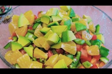 High Protein Healthy Salad Recipe| Avocado Salad|#fitness #gym#workout #lifestyle #growthSkin#viral
