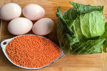 Cabbage & Eggs better than Meat! Healthy Breakfast in 5 minutes. Simple Cheap Recipe.