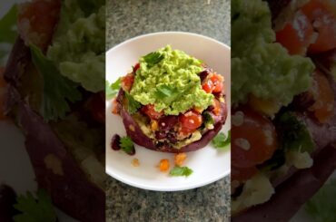 Loaded sweet potato| Healthy Dinner Recipes #dinnerrecipes #easymealstomakeathome
