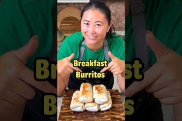 Meal prep burritos