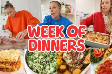 What I ACTUALLY cook for my family | 4 healthy, simple & wholesome dinners