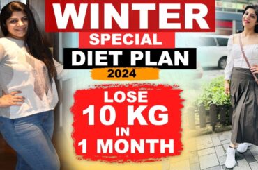 Winter Diet Plan To Lose Weight Fast In Hindi 2023 | Lose 10 Kgs In 10 Days | Dr.Shikha Singh