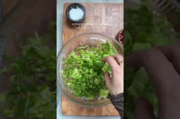 Make This Mediterranean Crispy Potato Salad Today! | Easy ||Healthy Recipe | #food #healthy #recipe