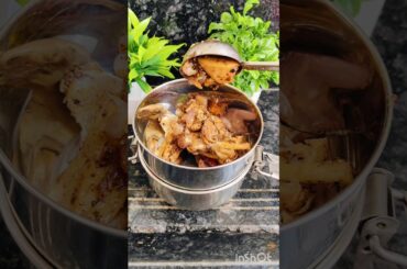 Today's breakfast: #kavuniarisi #chicken #karuvadu#trendingshorts #viralvideo #ytshorts