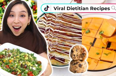Trying Dietitian Approved Recipes *healthy but chaotic*