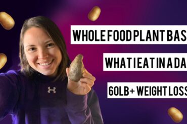 What I Eat in a Day // simple & healthy vegan meals  // 60lbs+ weight loss