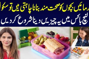 LUNCH BOX IDEAS l KIDS LUNCH BOX RECIPES l AYESHA NASIR