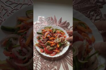 Kachumber salad recipe #youtubeshorts #shorts #trending #viralvideo #salad