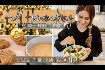 HEALTHY RECIPES + HOMEMAKING MOTIVATION :: {HOW I LOST 50lbs} YUMMY RECIPES FOR WEIGHTLOSS