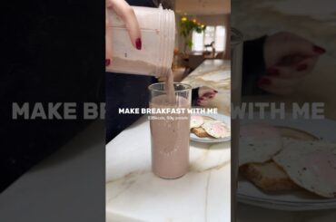 Make a savoury healthy high protein breakfast with me #healthyrecipes #healthybreakfast #highprotein